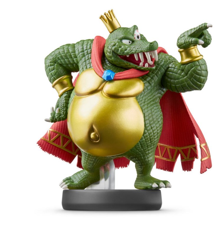 Amiibo No.67 Кинг К. Роль (King K. Rool) (Super Smash Bros)