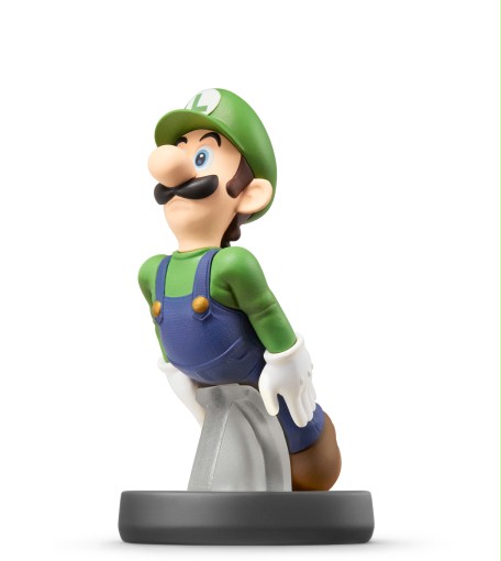 Amiibo No.15 Луиджи (Luigi) (Super Smash Bros) (Б/У)