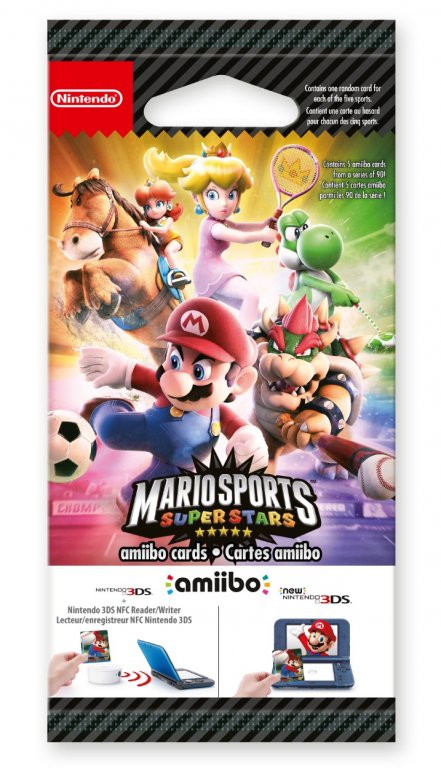 Amiibo Карты (коллекция Mario Sports Superstars)