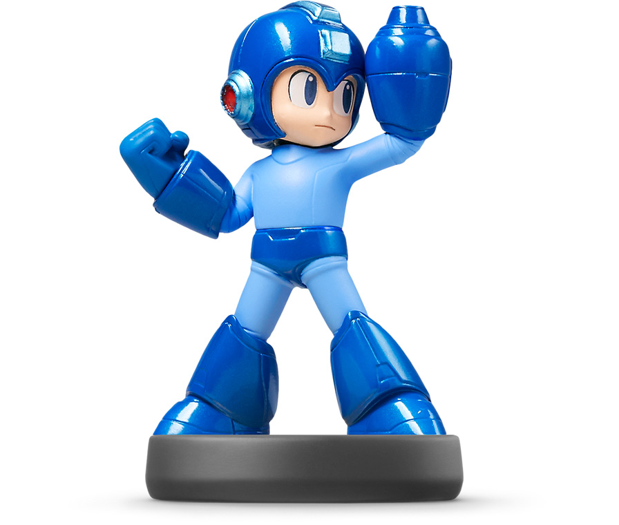 Amiibo No.27 Мегамен (Mega Man) (Super Smash Bros)