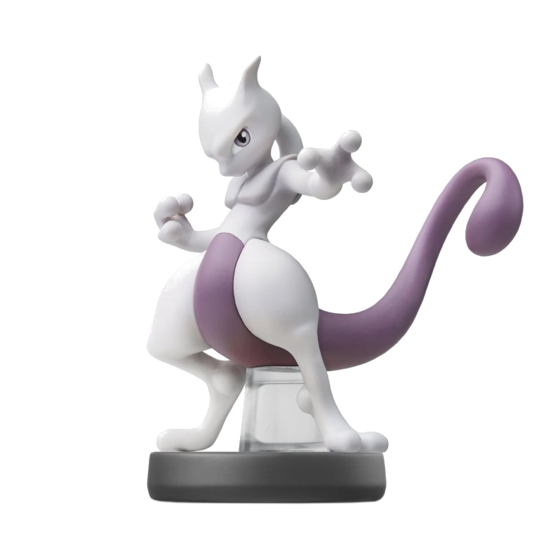 Amiibo No.51 Мьюту (Mewtwo) (Super Smash Bros) (Б/У)