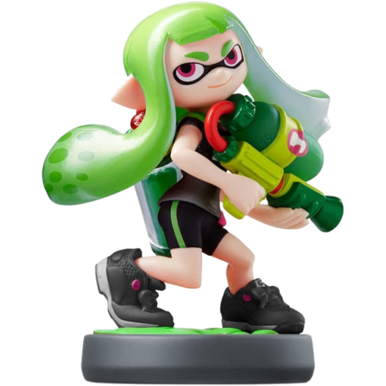 Amiibo Инклинг-девочка лайм (Inkling Girl - lime green) (Splatoon)