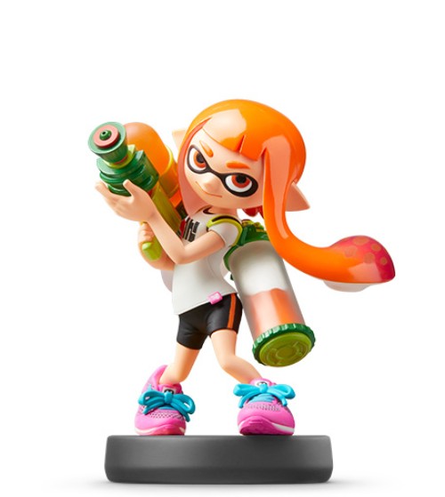 Amiibo No.64 Инклинг (Inkling) (Super Smash Bros)