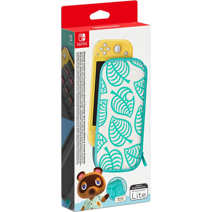 Чехол в стиле Animal Crossing: New Horizons и защитная плёнка для Nintendo Switch Lite