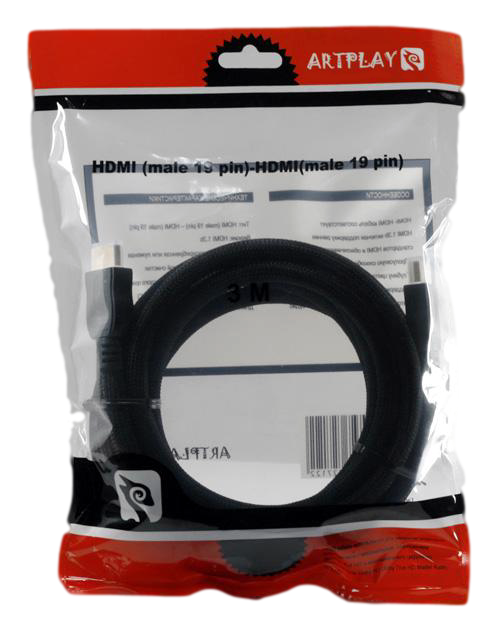 Artplays HDMI 3 м (ver. 1.4) в защитной оплетке