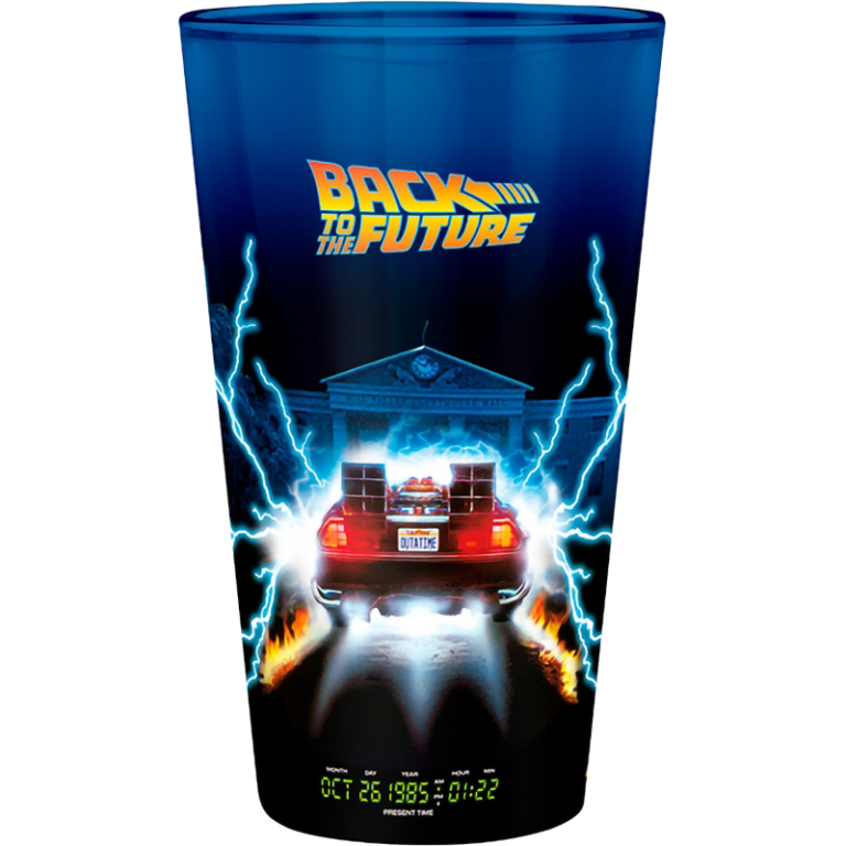 Бокал стеклянный Back To The Future: DeLorean