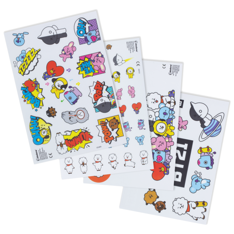 Наклейки BT21 Gadget Decals