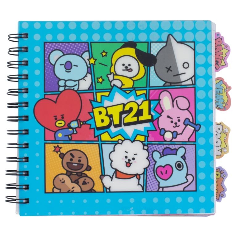 Записная книжка BT21 Notebook With Dividers