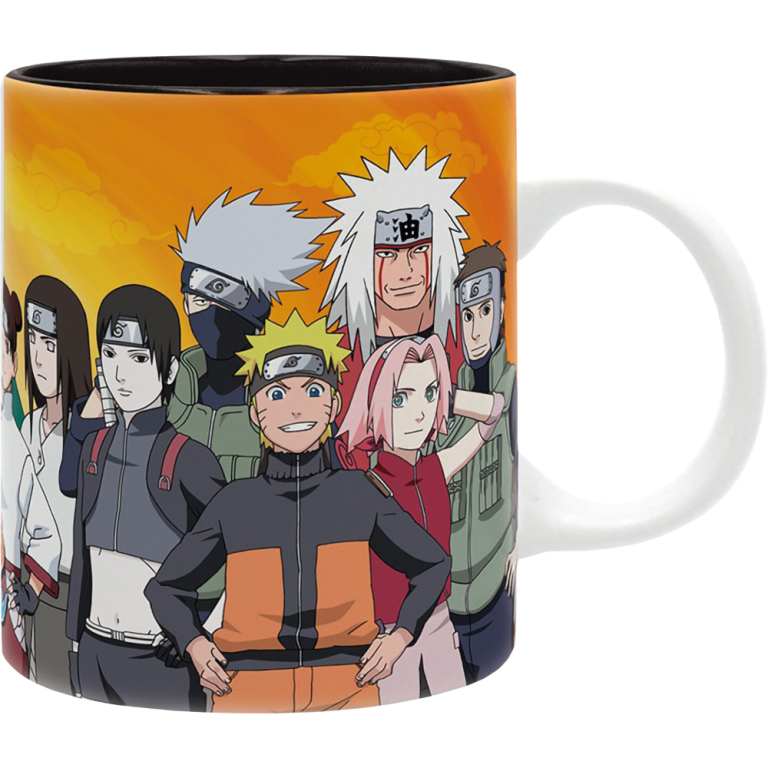 Кружка с терморисунком ABYstyle: Naruto Shippuden: Ninjas de Konoha