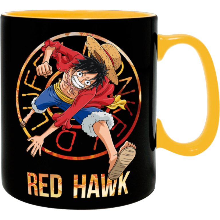 Кружка с терморисунком ABYstyle: One Piece: Luffy (Red Hawk)