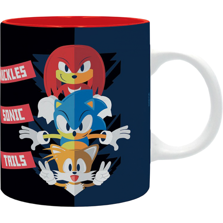 Кружка ABYstyle: Sonic The Hedgehog: Knuckles & Sonic & Tails