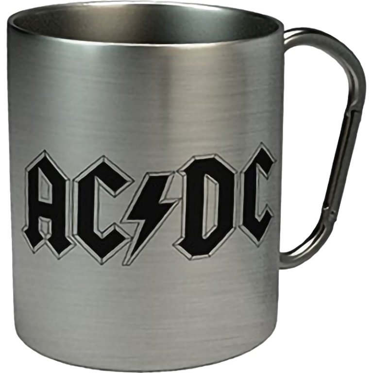 Кружка с карабином AC/DC Logo