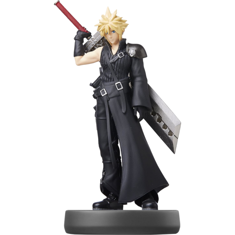 Amiibo No.58 Клауд – Игрок 2 (Cloud) (Super Smash Bros) (Б/У)