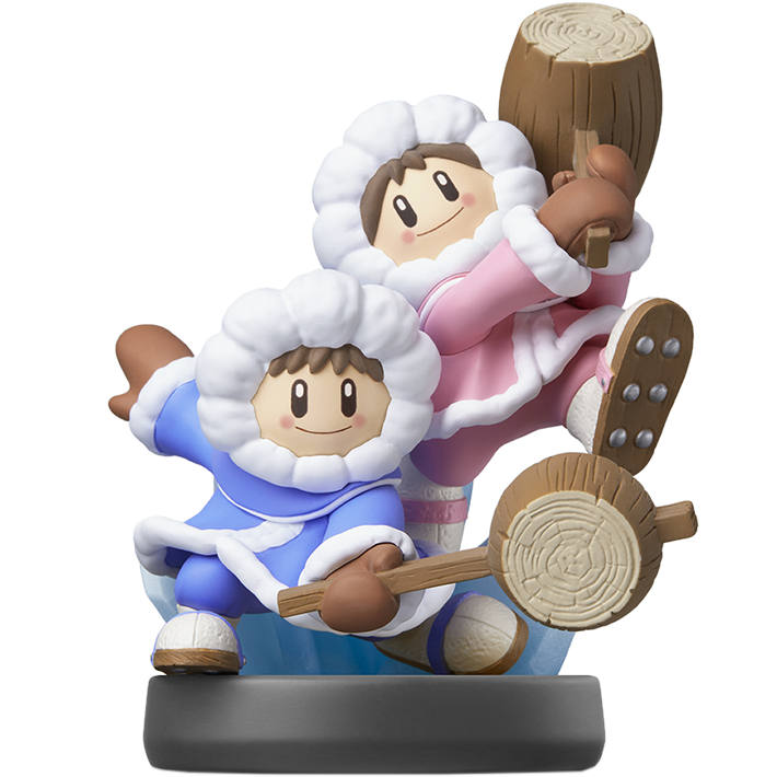 Amiibo No.68 Альпинисты (Ice Climbers) (Super Smash Bros), (Б/У)