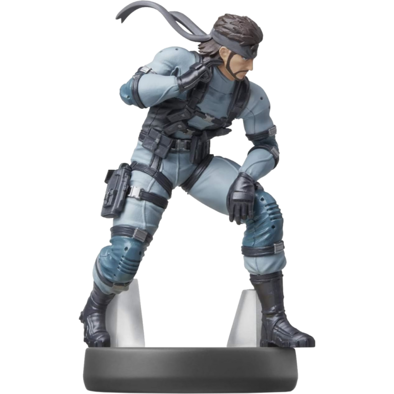 Amiibo No.75 Снейк (Snake) (Super Smash Bros) (Б/У)
