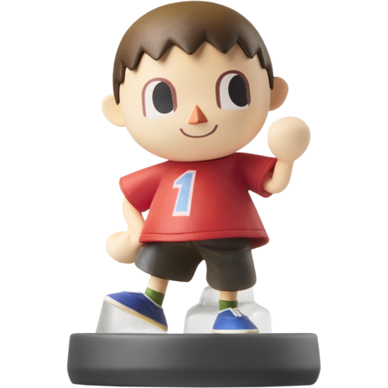 Amiibo No.9 Житель (Villager) (Super Smash Bros)