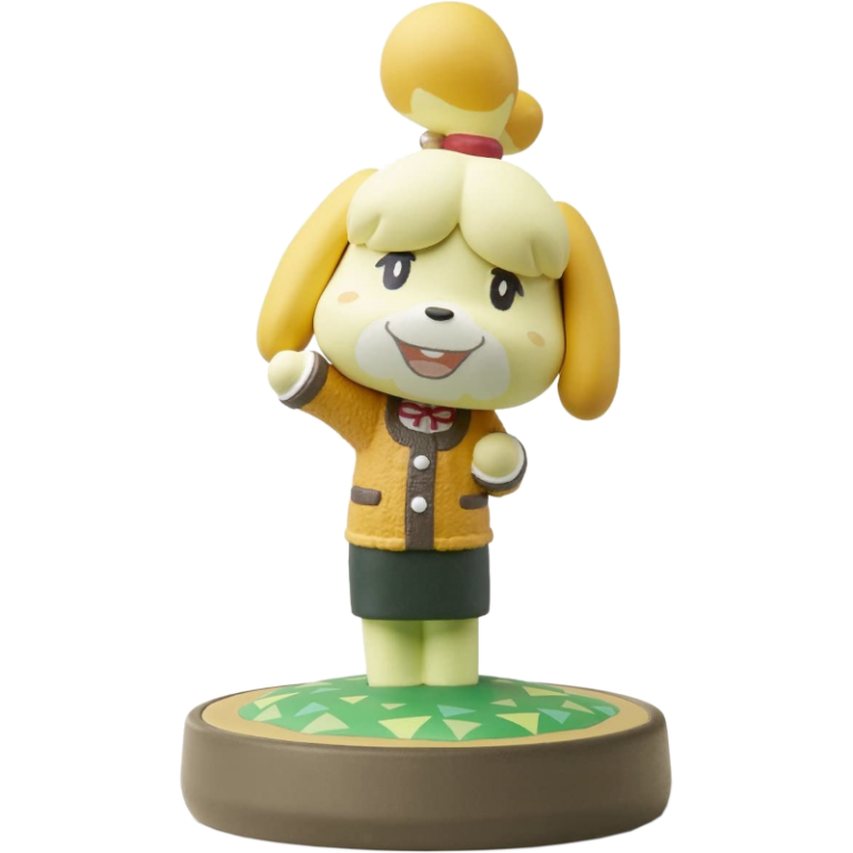 Amiibo Изабель (Shizue) (Animal Crossing) (Зимняя одежда) (JP)