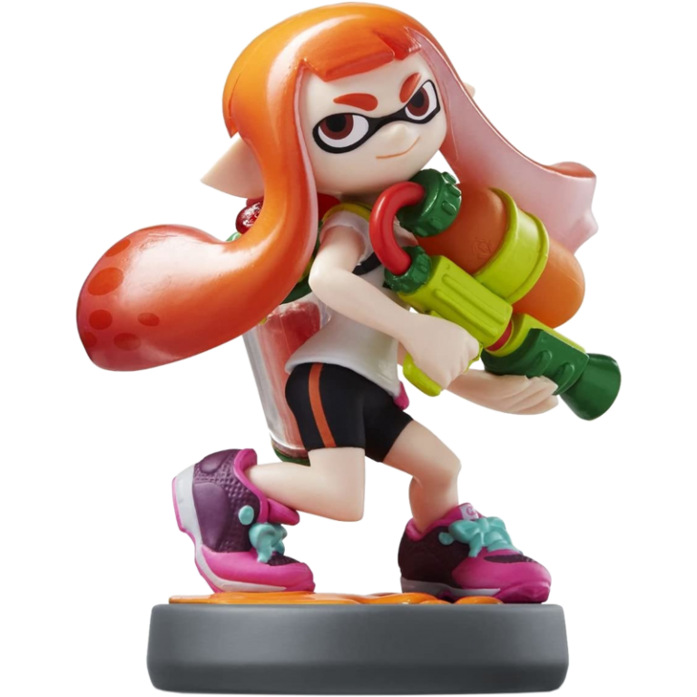 Amiibo Инклинг-девочка (Inkling Girl) (Splatoon) (Б/У)
