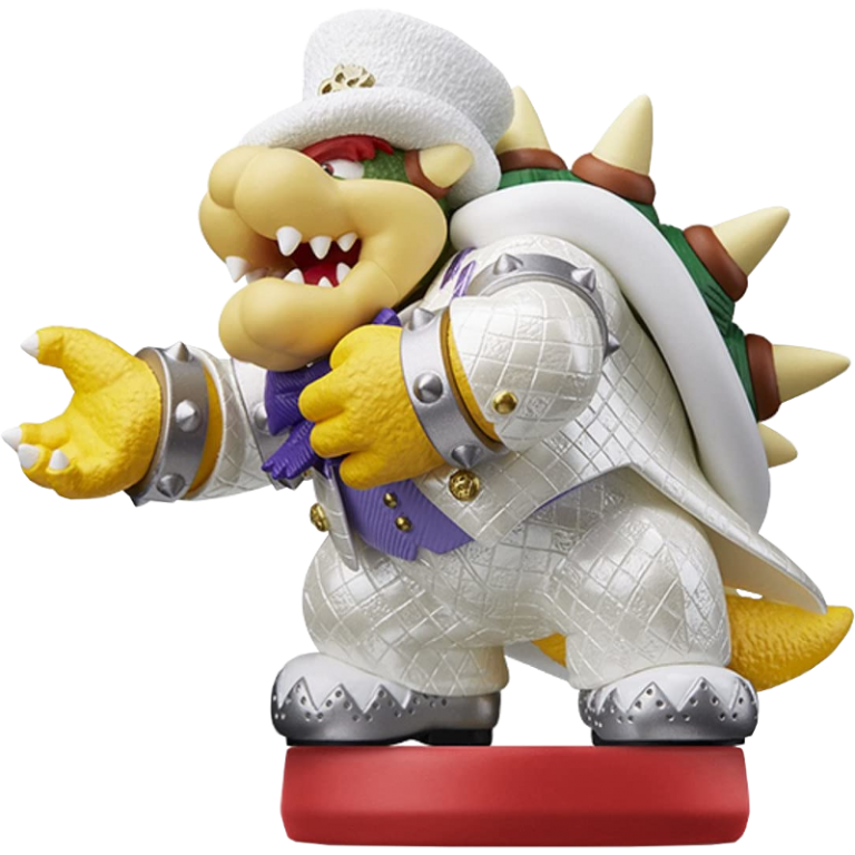 Amiibo свадебный Боузер (Wedding Bowser) (Super Mario Odyssey) (Б/У)