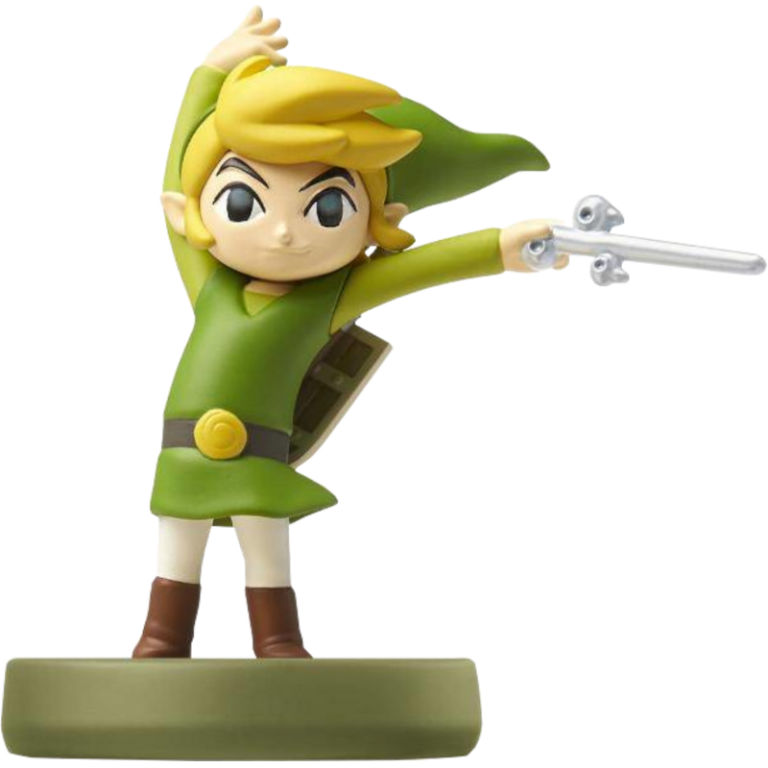 Amiibo Мульт-Линк (toon Link) (The Wind Waker) (Б/У)