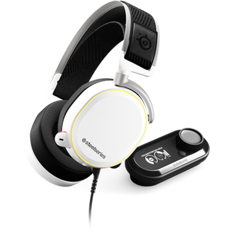 Проводная игровая гарнитура Arctis Pro + GameDAC (white)