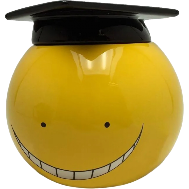Кружка фигурная с крышкой Assassination Classroom Koro Sensei