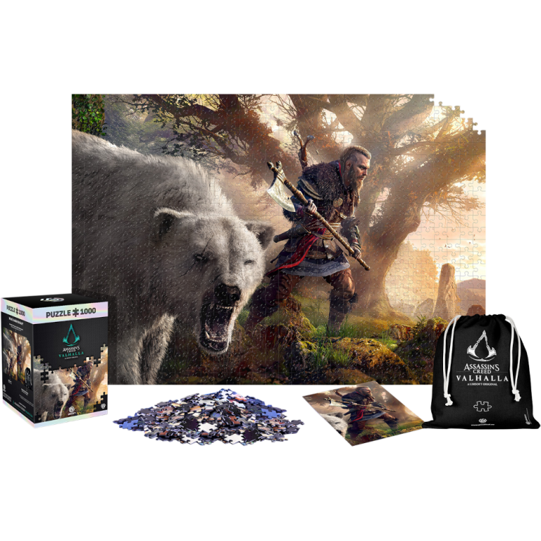 Пазл Assassin's Creed Valhalla Eivor & Polar Bear (1000 элементов)