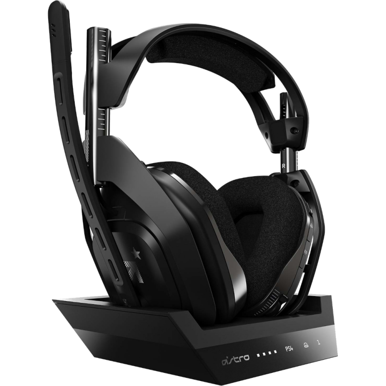 Беспроводная игровая гарнитура ASTRO A50 (Gen 4), black/grey (PS5/PS4, PC)