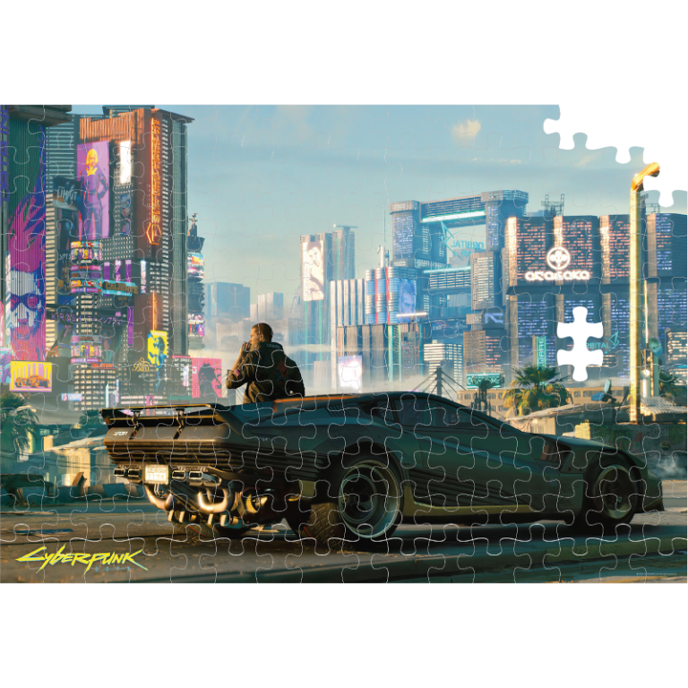 Пазл Cyberpunk 2077 Mercenary on the Rise (1000 элементов) (Gaming Series)