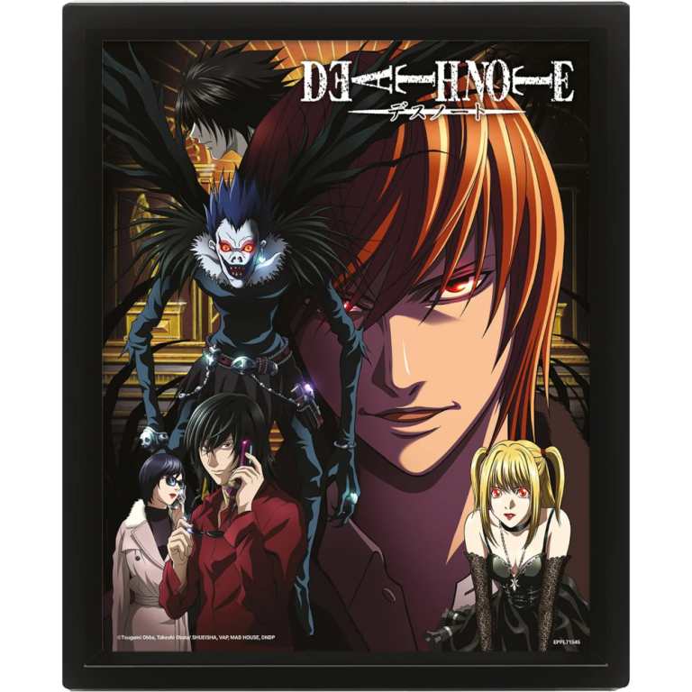 Постер лентикулярный Death Note (Connected By Fate)