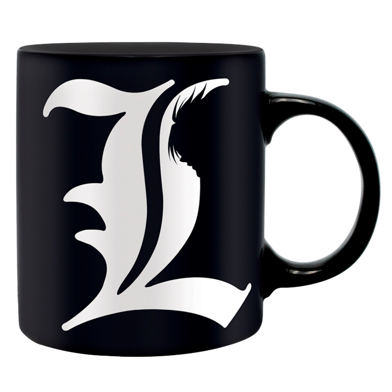 Кружка Death Note Mug 320 ml L & rules with box x2