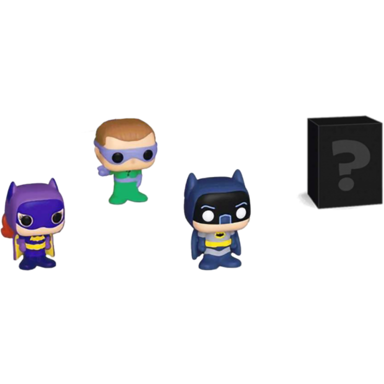 Фигурка Funko Bitty POP! DC Comics: Batman + The Riddler + Batgirl + Mystery (4 Pack)