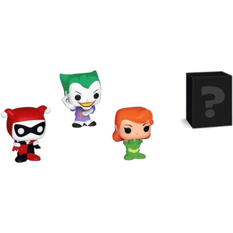 Фигурка Funko Bitty POP! DC Comics: Harley Quinn + Poison Ivy + Joker + Mystery (4 Pack)