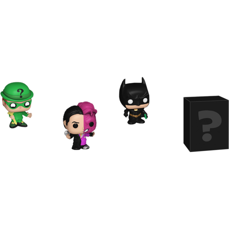 Фигурка Funko Bitty POP! DC Comics: Two-Face + Batman + Riddler + Mystery (4 Pack)
