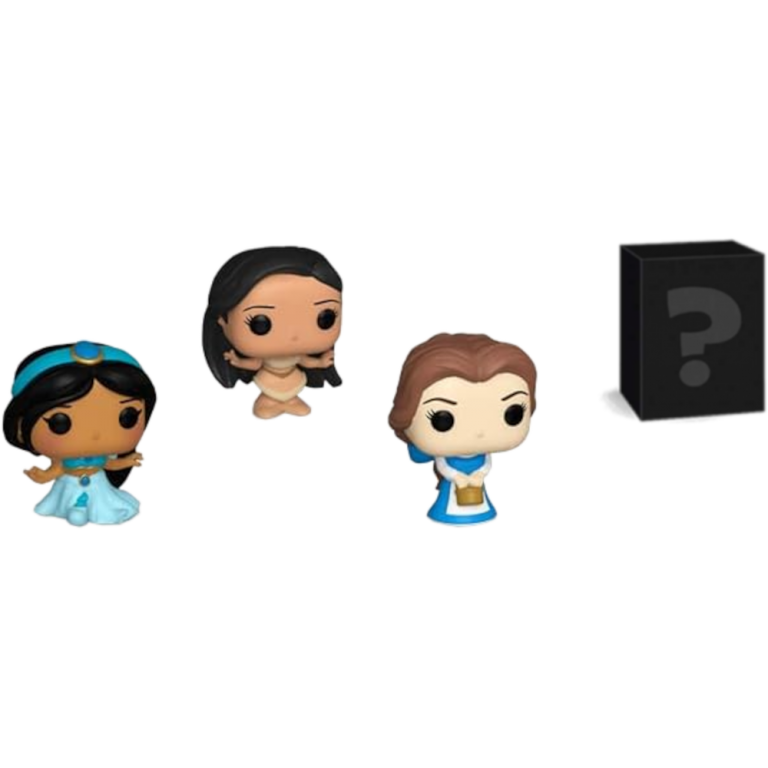 Фигурка Funko Bitty POP! Disney Princess: Peasant Belle + Pocahontas + Jasmine + Mystery (4 Pack)