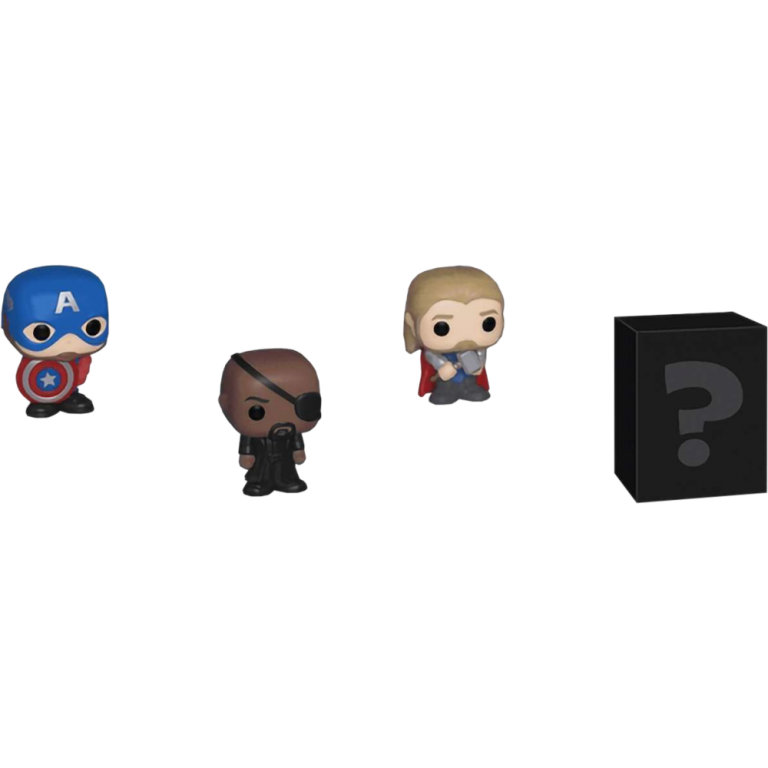 Фигурка Funko Bitty POP! Marvel: The Infinity Saga: Captain America + Nick Fury + Thor + Mystery (4 Pack)