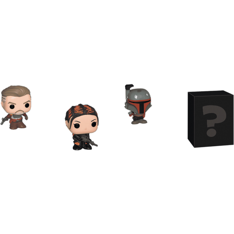Фигурка Funko Bitty POP! Star Wars: Cobb Vanth + Fennec Shand + Boba Fett + Mystery (4 Pack)