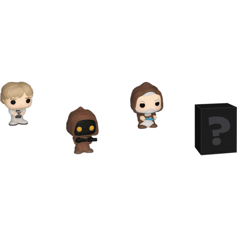 Фигурка Funko Bitty POP! Star Wars: Luke Skywalker + Obi-Wan Kenobi + Jawa + Mystery (4 Pack)