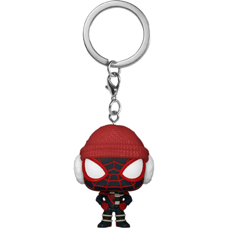 Брелок Funko Pocket POP! Marvel: Miles Morales: Miles Morales (Winter Suit)