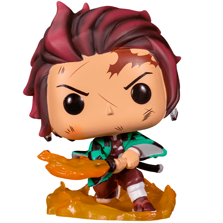 Фигурка Funko POP! Animation Demon Slayer Tanjiro Kamado Hinokami Kagura Dance w/GWChase (Exc) 52265