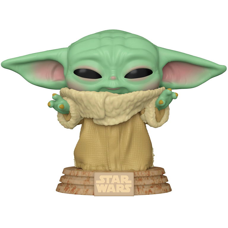 Фигурка Funko POP! Bobble Star Wars ATG Mandalorian Grogu Using The Force (Exc) 55625 #477