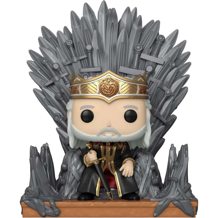 Фигурка Funko POP! Deluxe: Game of Thrones - House of the Dragon: Viserys on the Iron Throne #12