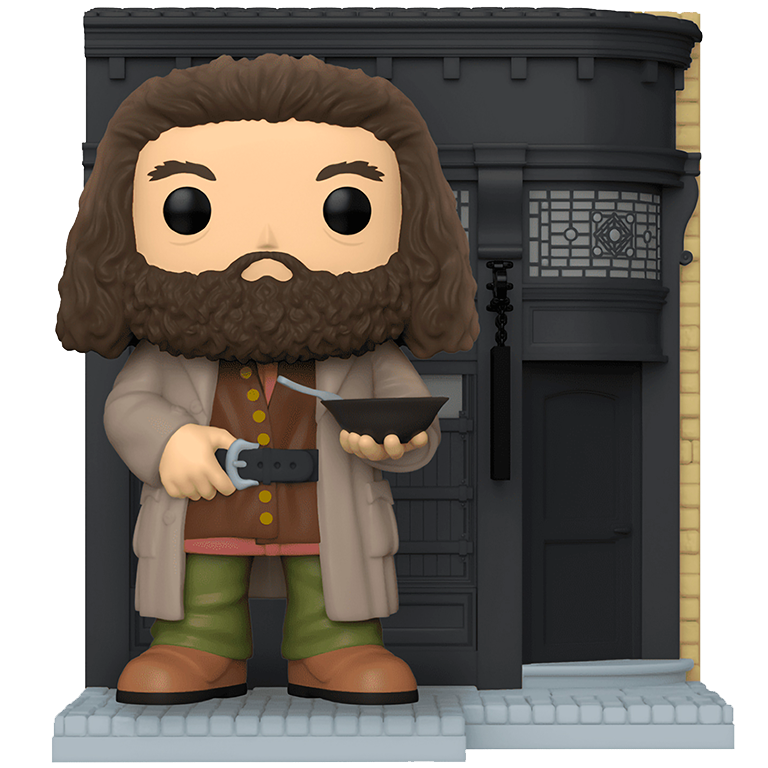 Фигурка Funko POP! Deluxe Harry Potter Diagon Alley Rubeus Hagrid w/The Leaky Cauldron (Exc) 58134 #141