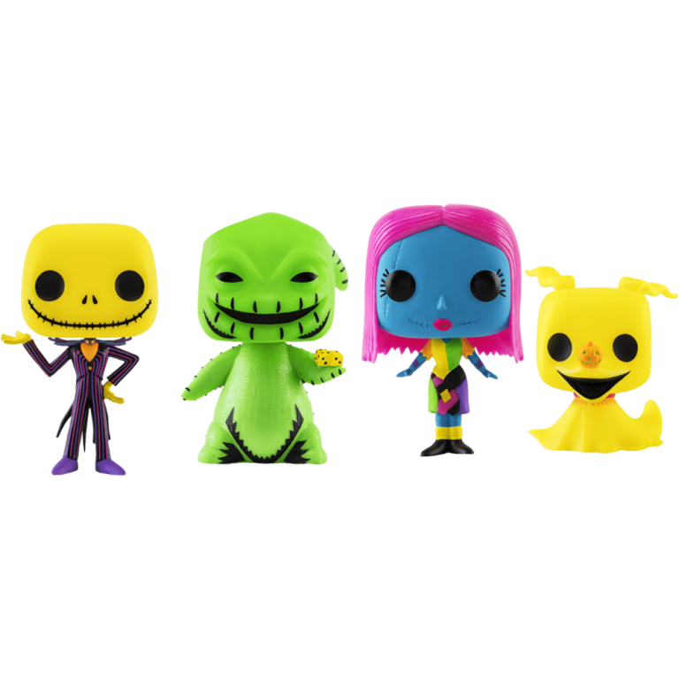 Фигурка Funko POP! Disney: TNBC: Jack/Oogie/Sally/Zero (4 Pack)