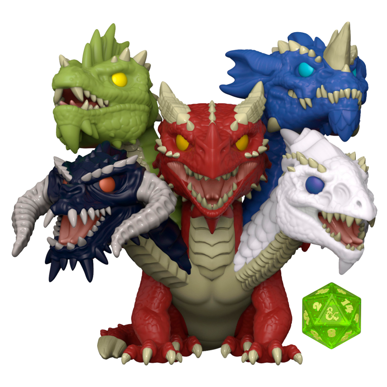 Фигурка Funko POP! Games D&D Tiamat with D20 NYCC21 6" (Exc) 56466