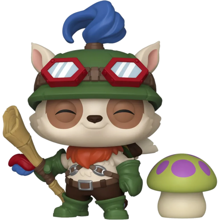 Фигурка Funko POP! Games: League of Legends - Teemo with Mushroom #1138
