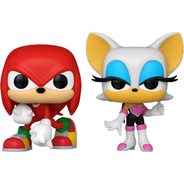 Фигурка Funko POP! Games: Sonic the Hedgehog: Knuckles & Rouge (2 Pack)