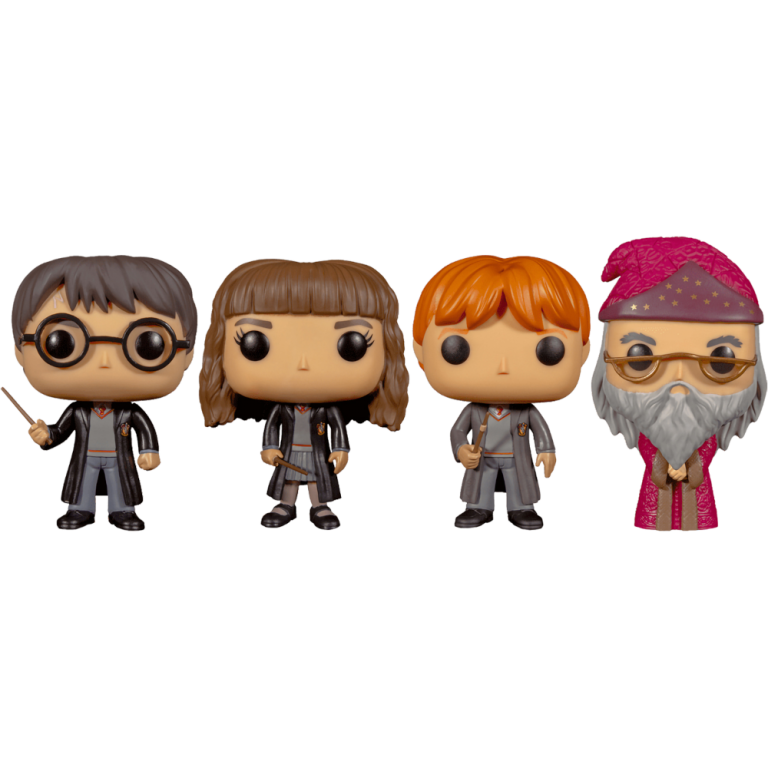 Фигурка Funko POP! Harry Potter: Harry/Hermione/Ron/Dumbledor (4 Pack)