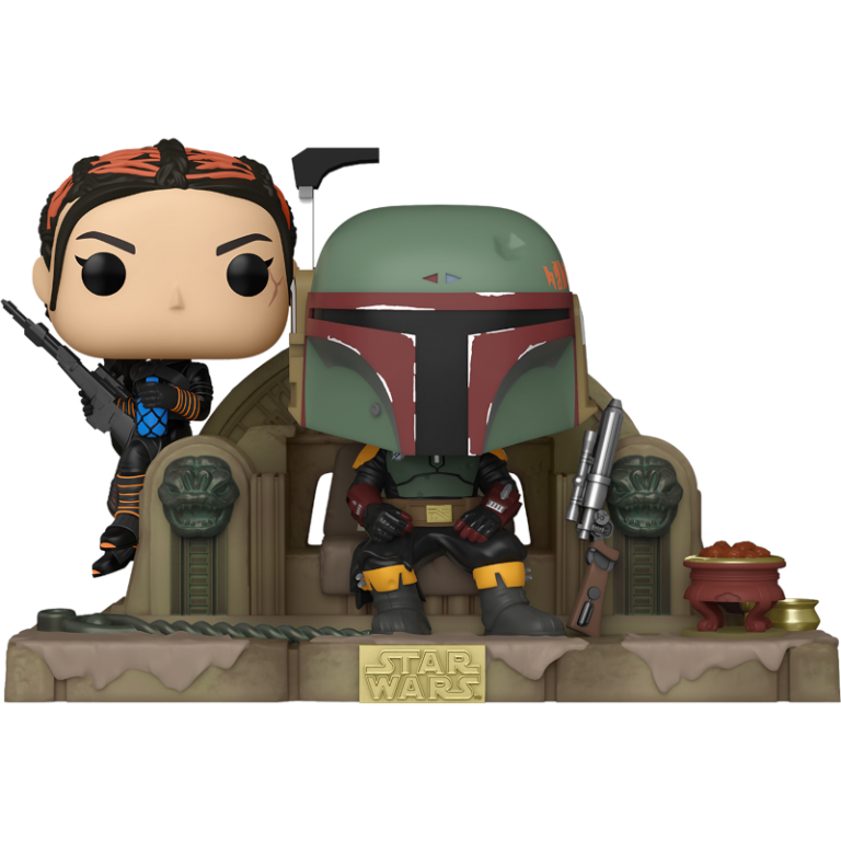 Фигурка Funko POP! Mandalorian: Boba Fett and Fennec on Throne #486