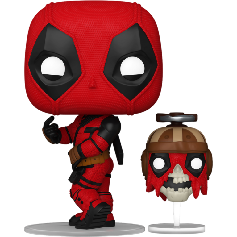 Фигурка Funko POP! Marvel: Deadpool & Wolverine: Deadpool with Headpool #1400
